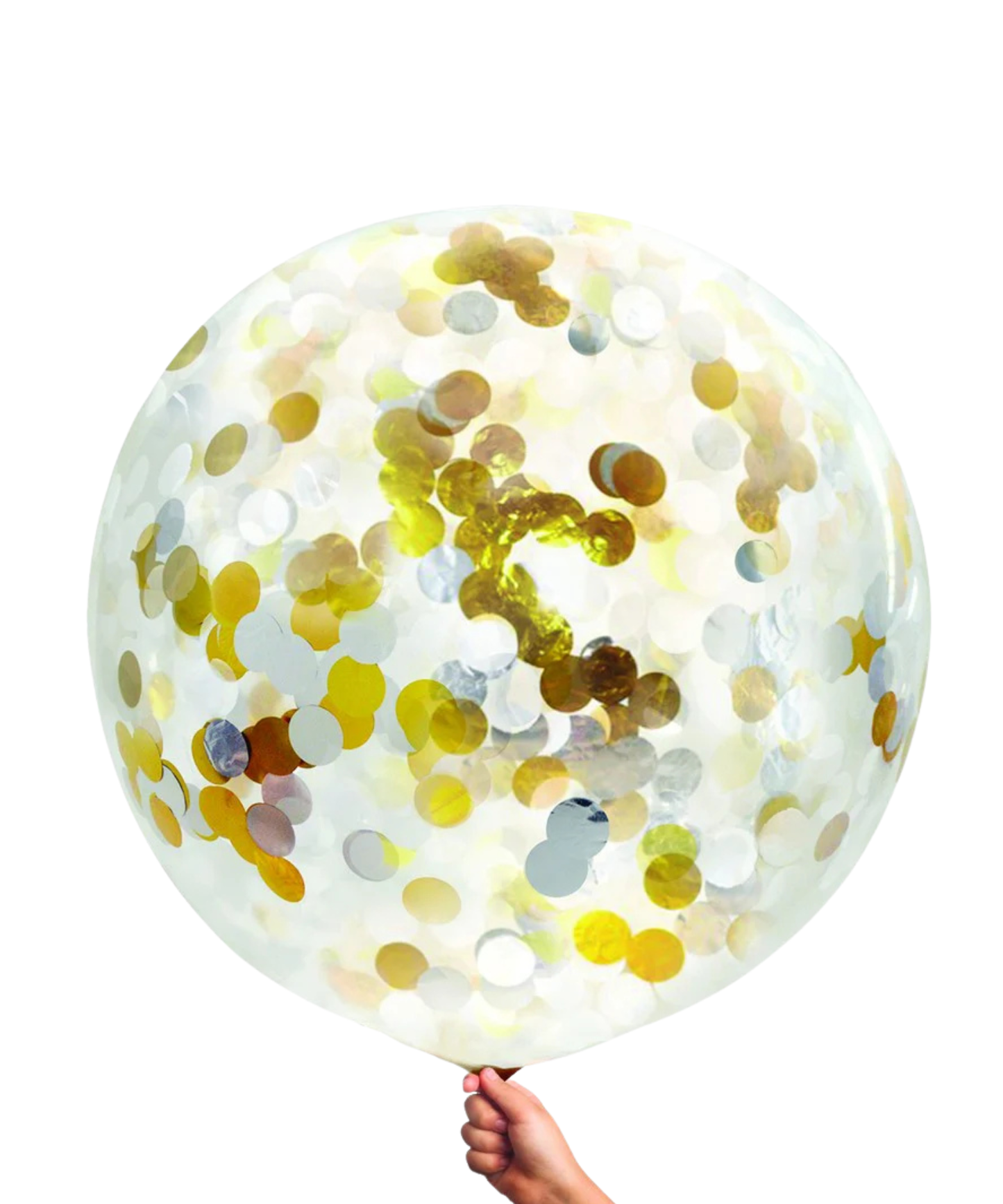 Artwrap 五彩纸屑巨型气球(金色)已充气