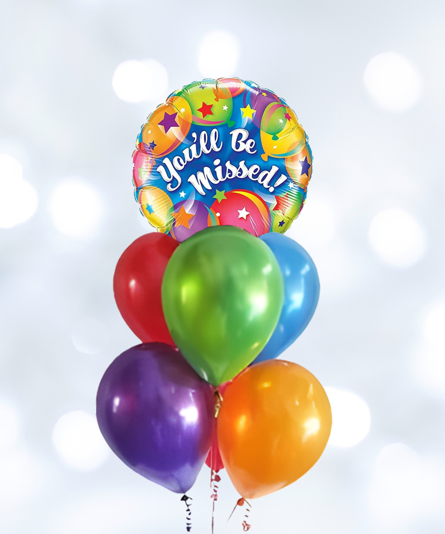 Leaving Birthday Balloon Bouquet