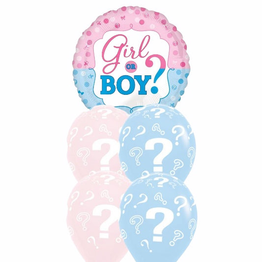 Gender Reveal Balloon Bouquet