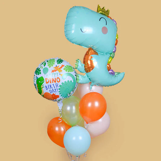 Kids Birthday Dinosaur Balloon Bouquet