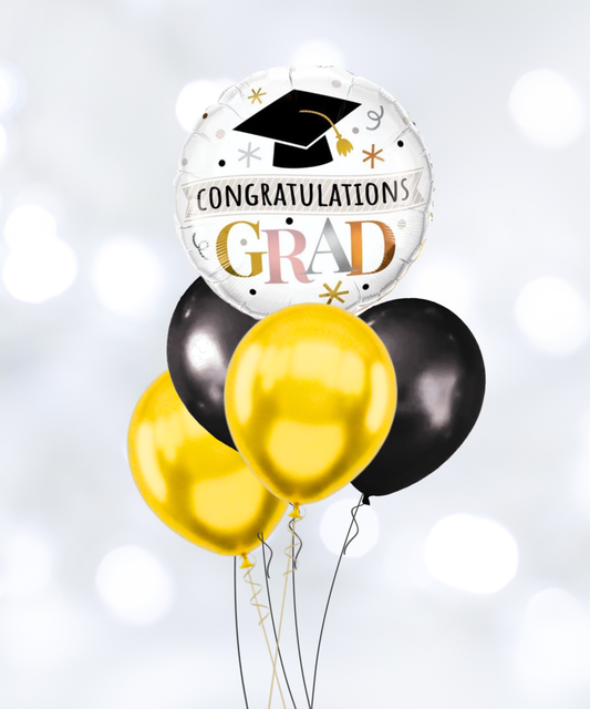 Congrats Grad balloon bouquet