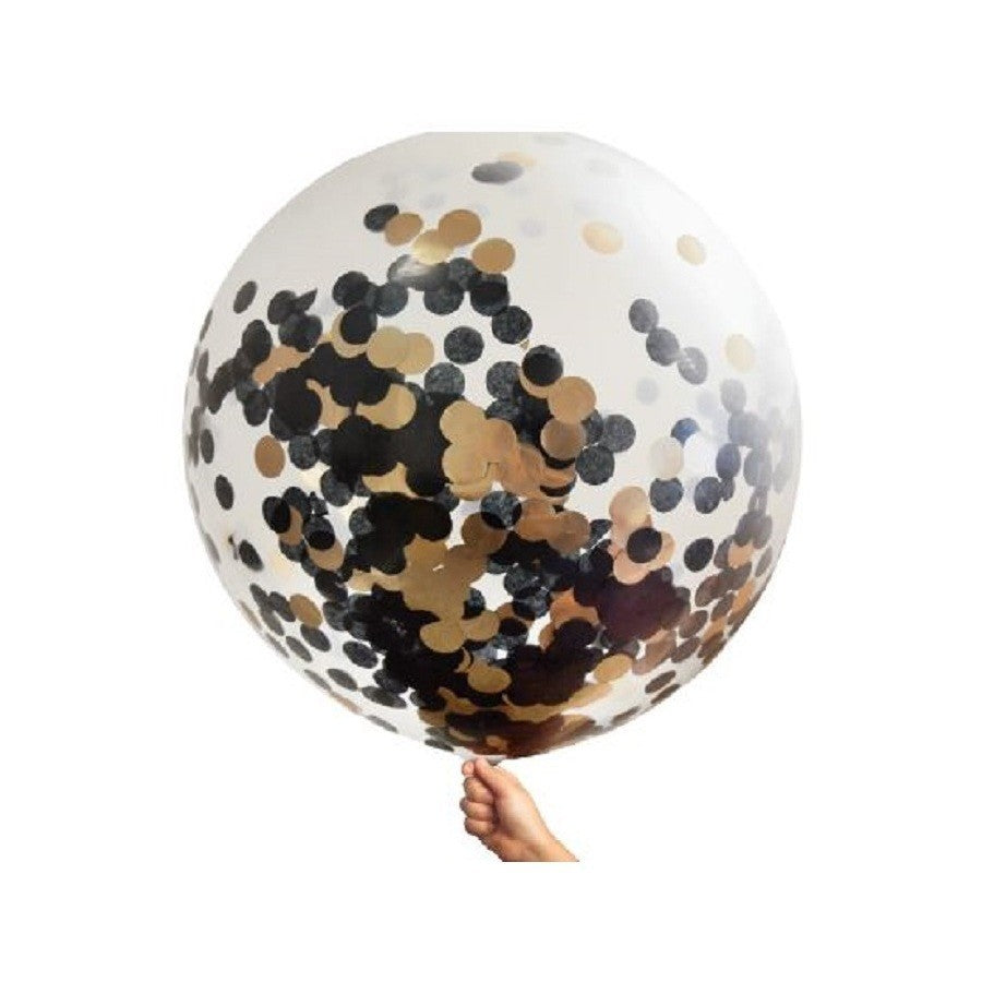 Artwrap Confetti Balloon 90cm (Multi) Inflated